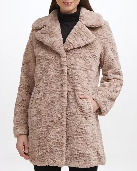 Herringbone Fox Fur Coat - Women - Ready-to-Wear