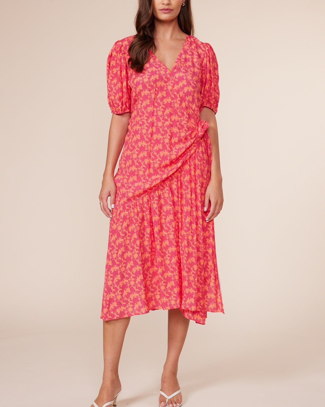 Lucy Paris Carnation Wrap Dress – Garlan's, Inc.